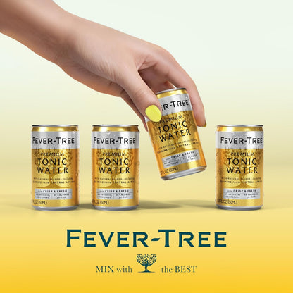 Fever-Tree Tonic Water – Non-GMO Mixer for the Sober-Curious Lifestyle, Mindful Sipping