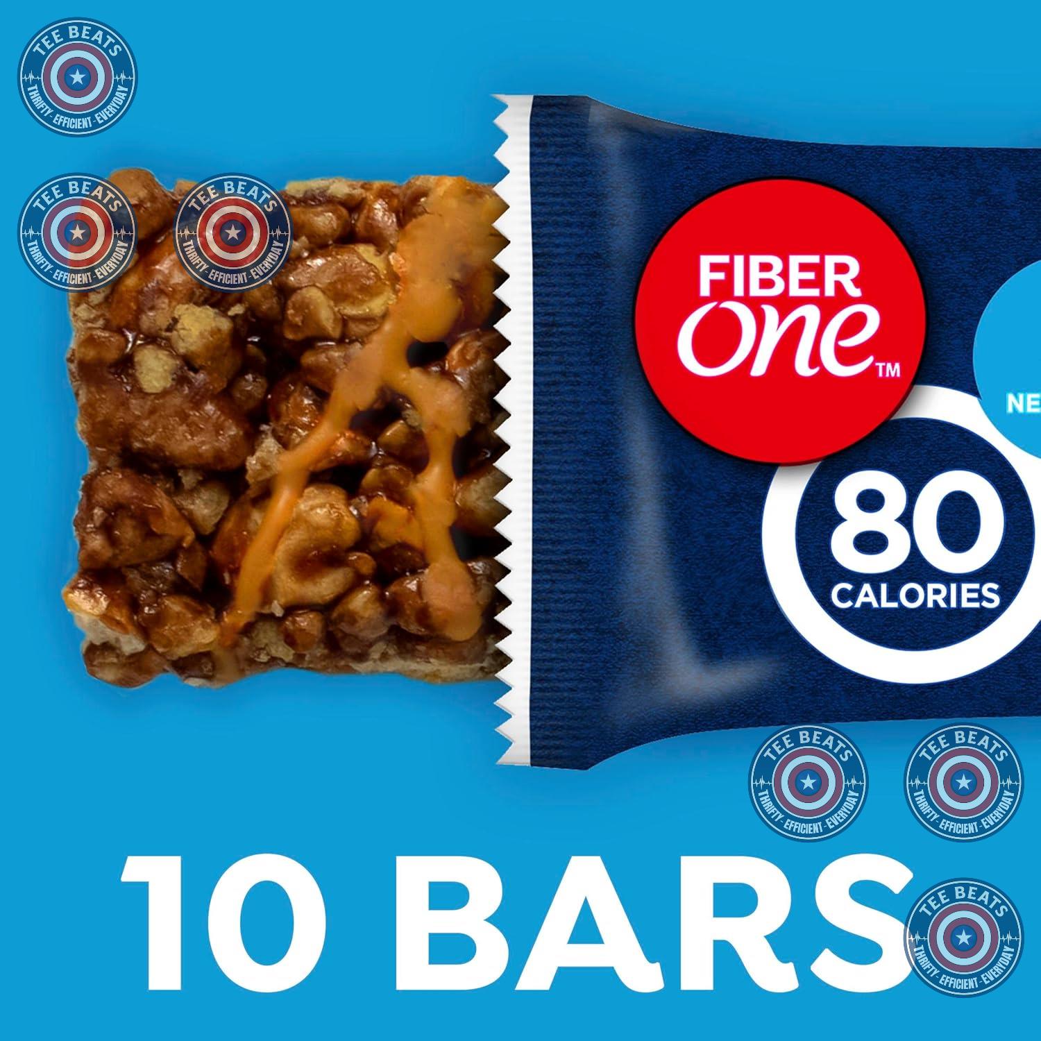 Fiber One 80 Calorie Chewy Bars – Desk Drawer Snack to Power Your Workday Without the Sugar Crash