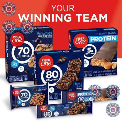 Fiber One 80 Calorie Chewy Bars – Desk Drawer Snack to Power Your Workday Without the Sugar Crash