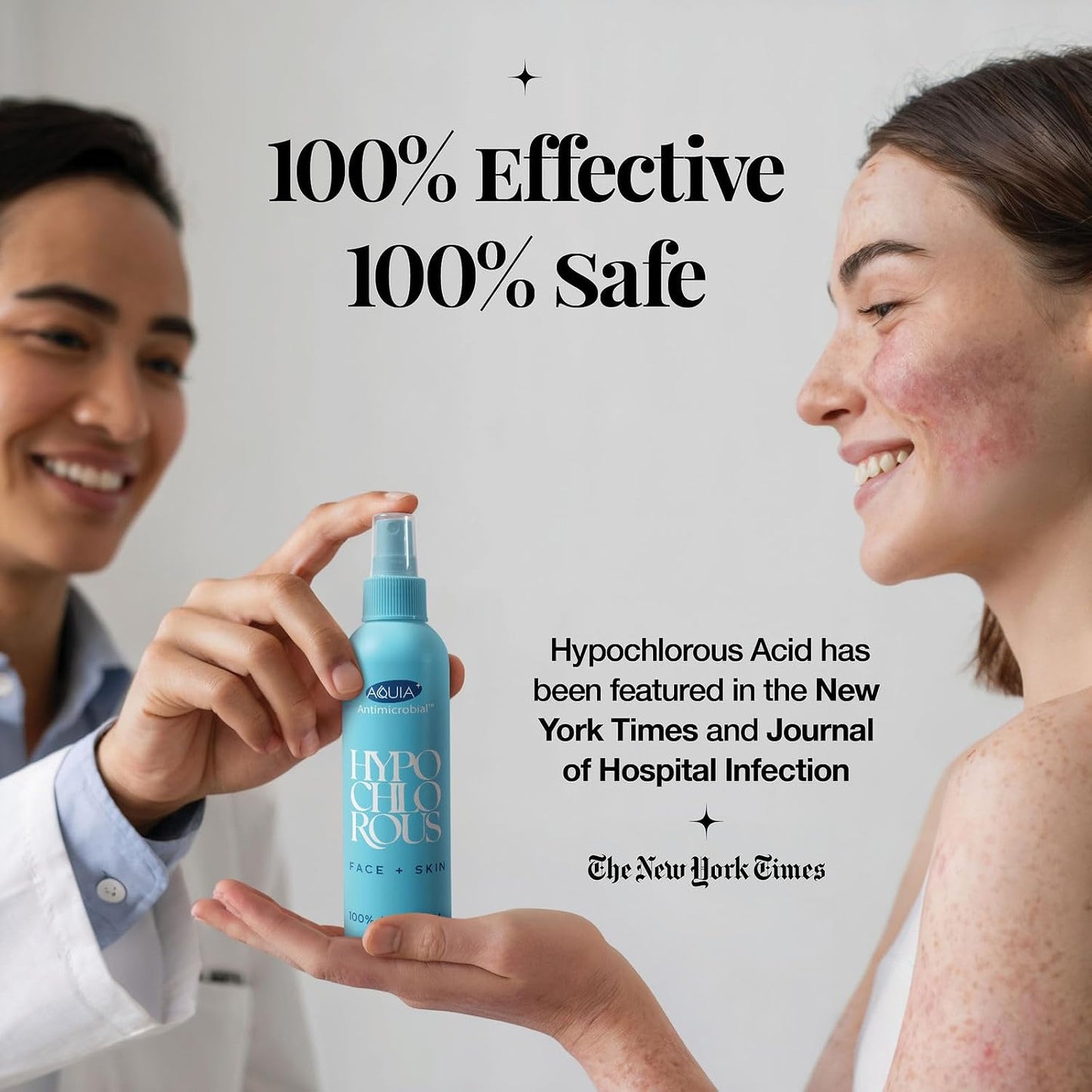fine mist spray applicator for even, no-touch coverage