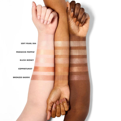 finely milled micro-shimmer for a seamless, lit-from-within finish