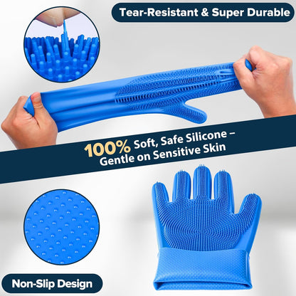 finger toothbrush designed to reduce plaque, whiten teeth, and freshen breath