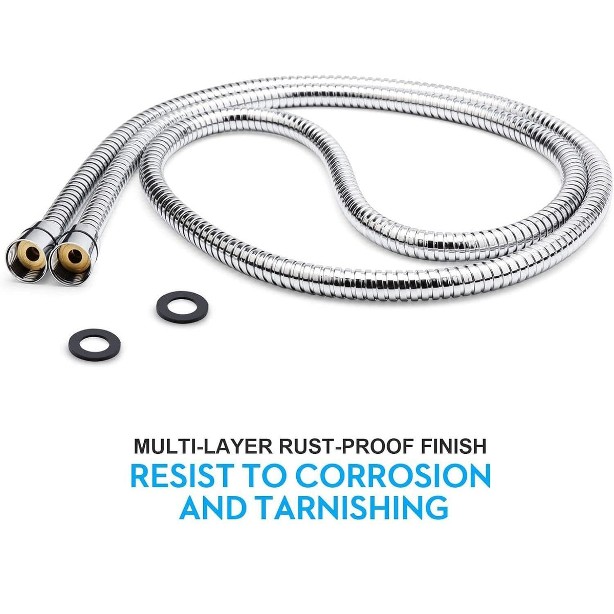 finish options: chrome, stainless steel, brushed nickel, matte black, black