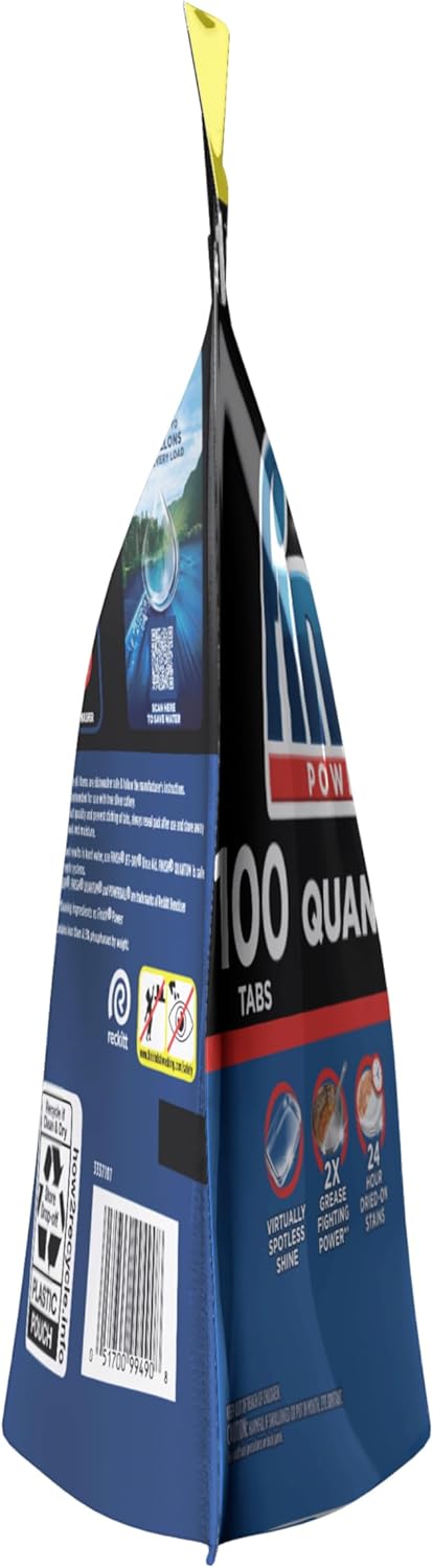 Finish Quantum Dishwasher Pods – Mindful Self-Care Routine for Busy Households, Saves 20 Gallons Per Load