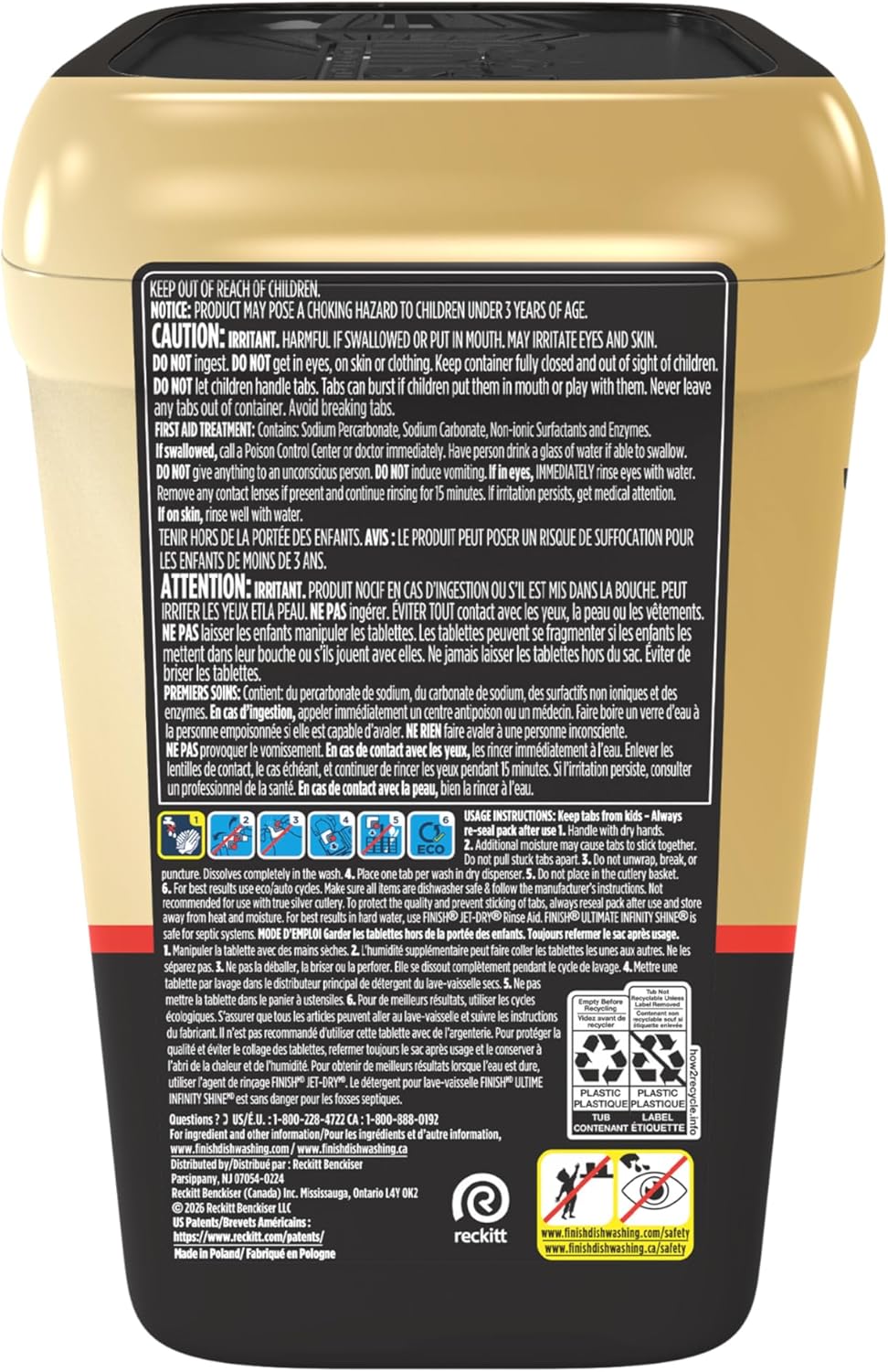 Finish Ultimate Quantum Infinity Shine Dishwasher Pods – Design-Conscious Dish Soap for Open-Plan Kitchens
