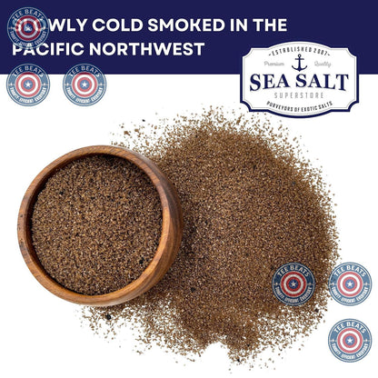 finishing-grade salt suitable for meats, vegetables, eggs, popcorn, and sauces