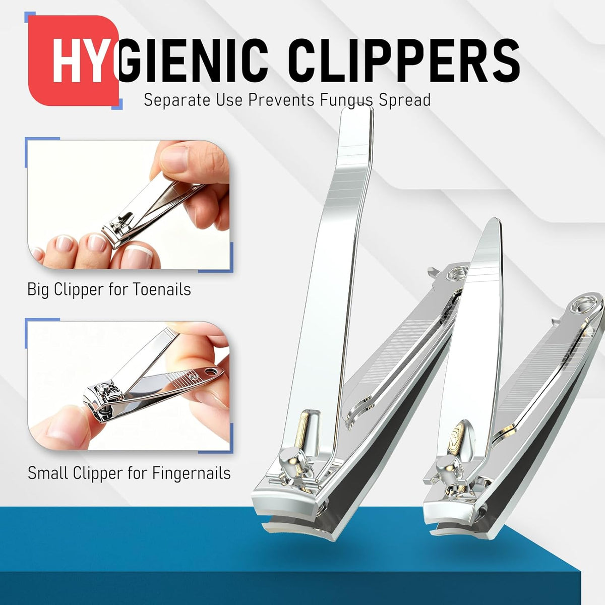 firiKer Nail Clippers with Built-In File – Durable Everyday Carry for Beach Days and Outdoor Dining