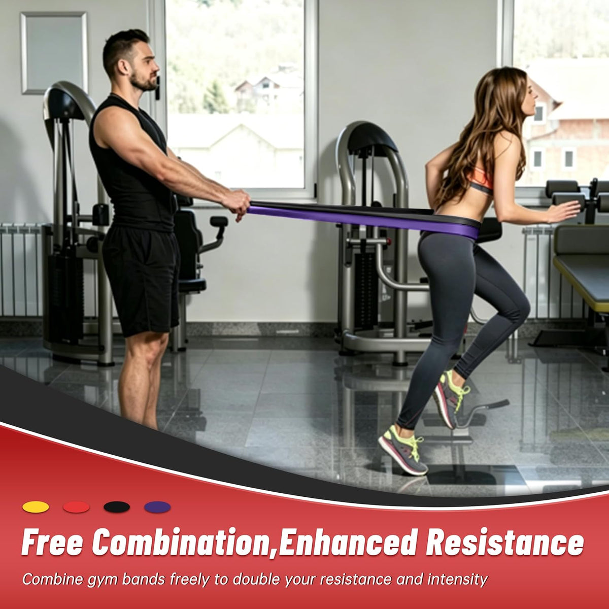 Fit Simplify Resistance Bands – Restorative Strength Bands for Bedroom Workouts, Non-Slip TPE Loop