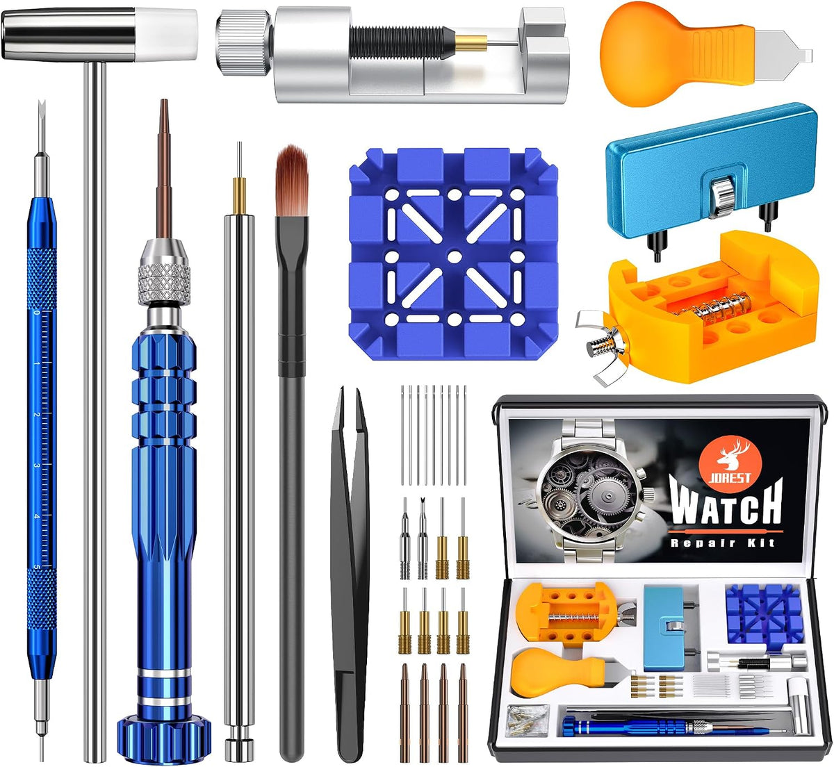 five-in-one interchangeable screwdriver with hollow handle for storing extra bits