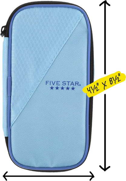 Five Star Pencil Pouch for Desk Drawer Organization, High-Capacity Pen and Stationery Case for Home Office