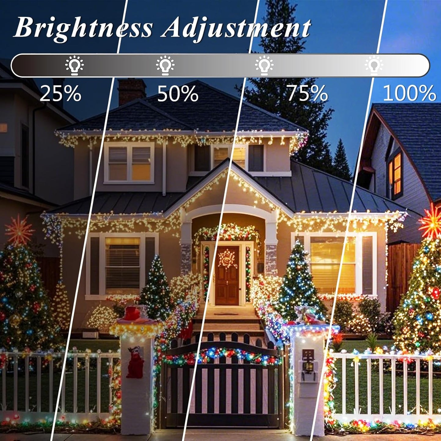 Flameless LED String Lights with Remote – Cool to Touch Color Changing Fairy Lights Safe Around Kids, Pets and Dry Christmas Trees