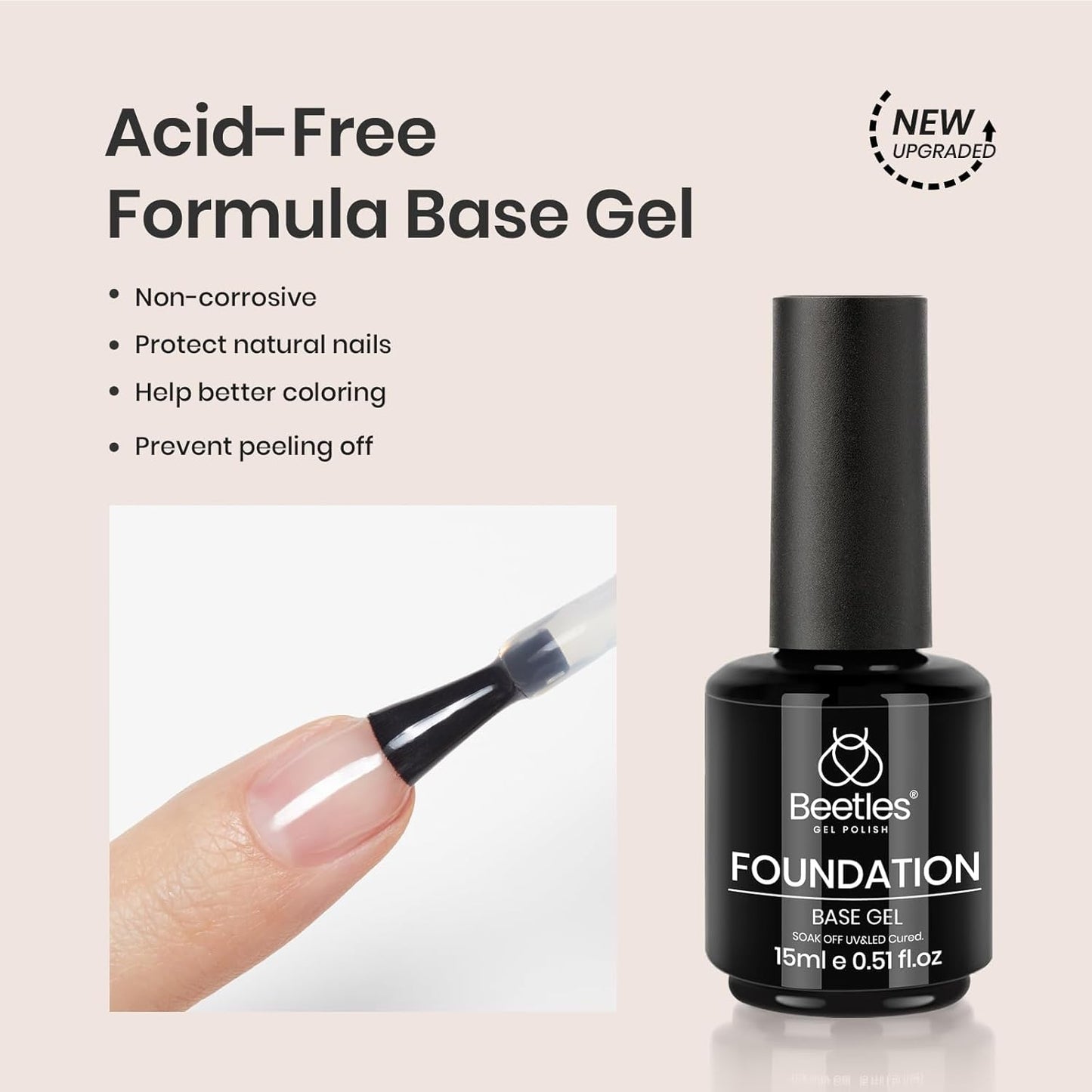 flexible, chip-resistant formula that prevents nicks and smudges