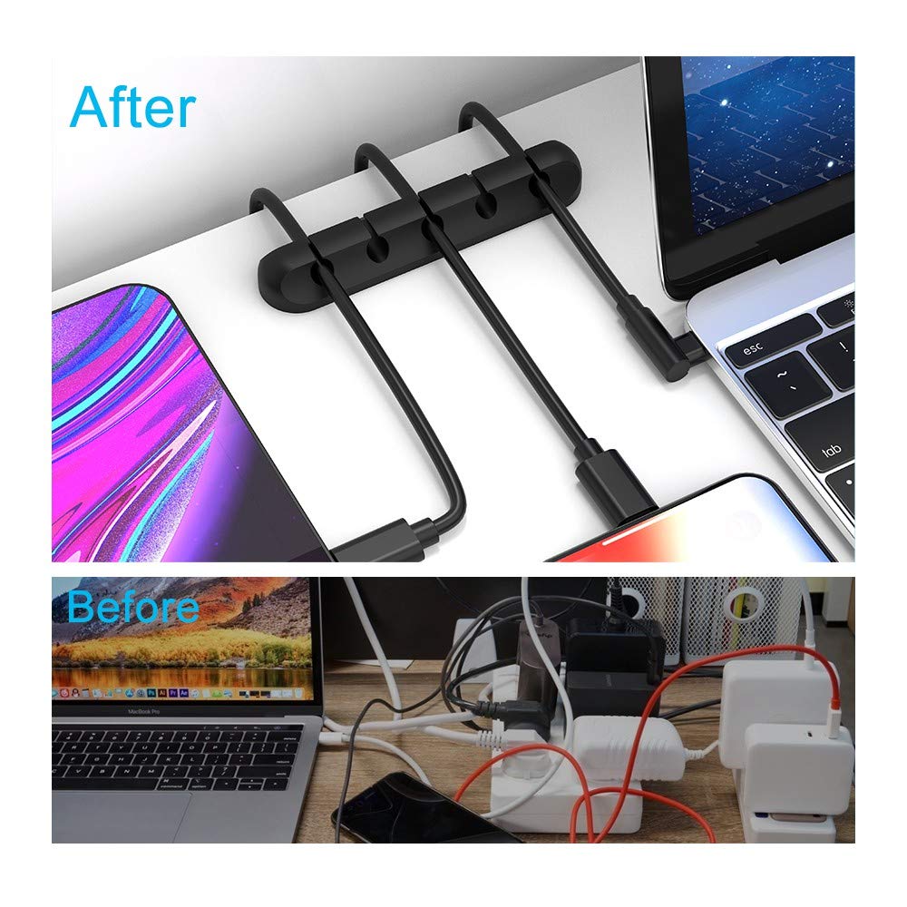 flexible eco-friendly silicone construction that bends to insert cables smoothly