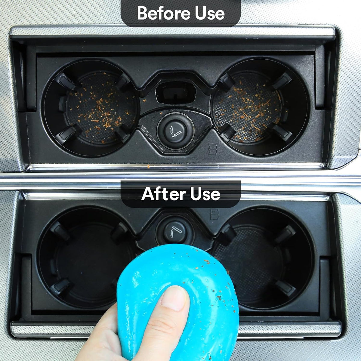 flexible putty that presses into vents, keys, and textured surfaces
