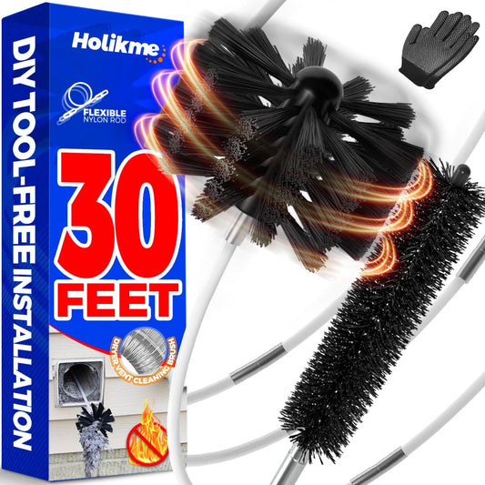 flexible rods that connect and extend up to 30 feet (also available in 20ft and 25ft variants)