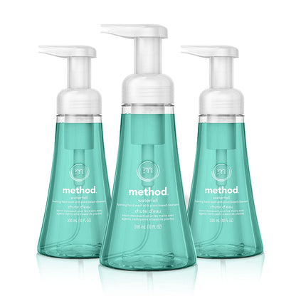 foam pump-bottle format that delivers pre-lathered, ready-to-use suds