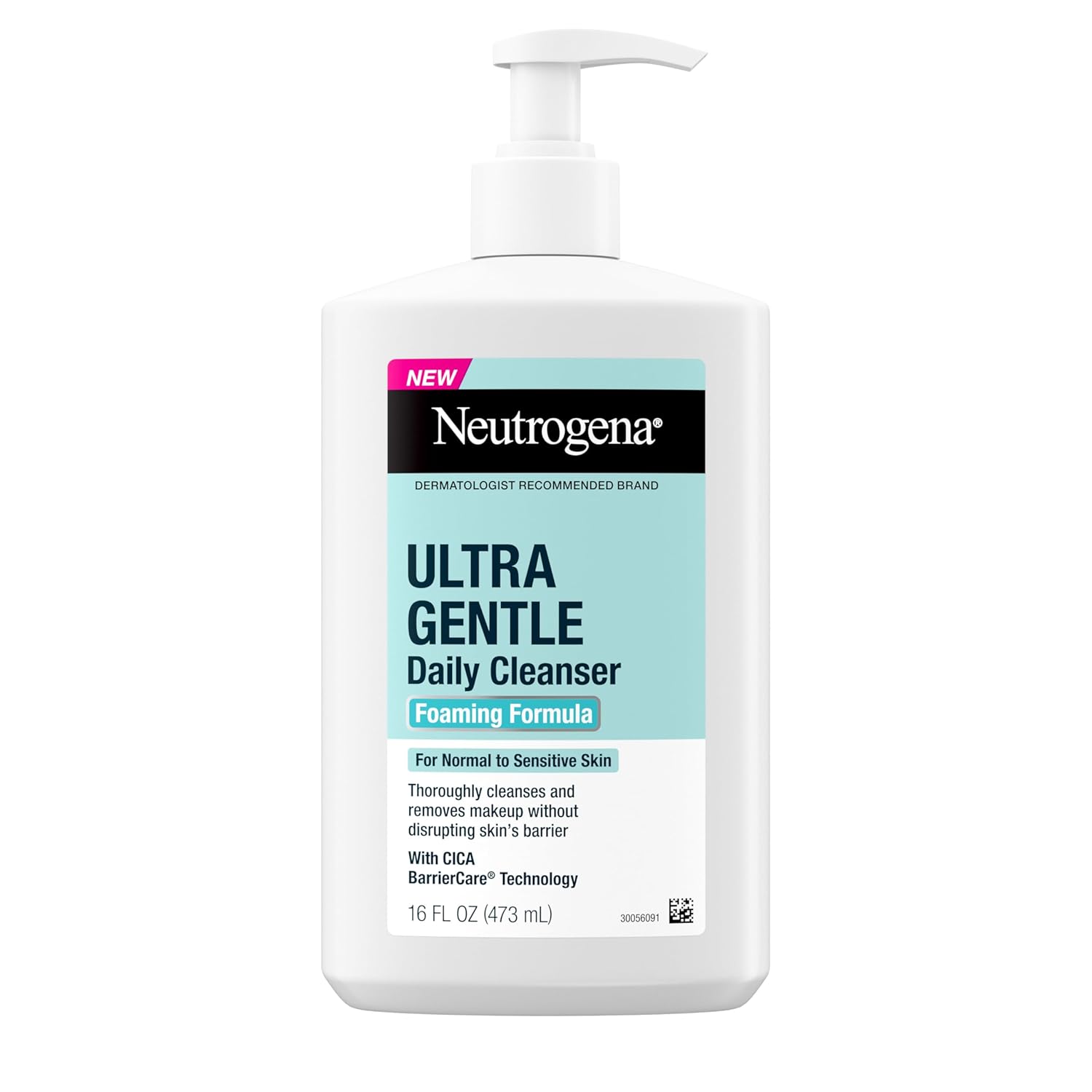 foaming lather formula that lifts oil, dirt, and makeup while rinsing clean