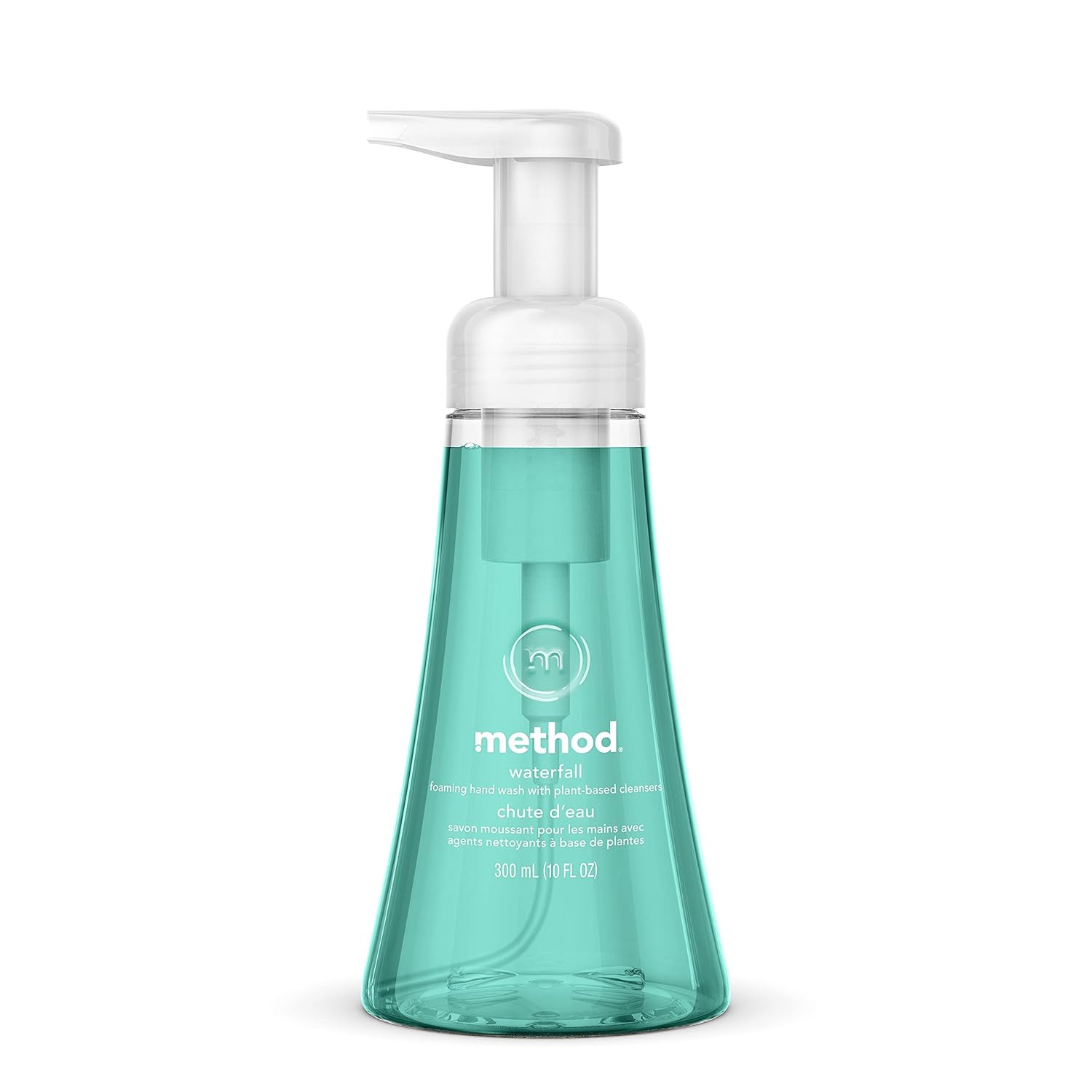 foaming pump format that dispenses pre-lathered soap