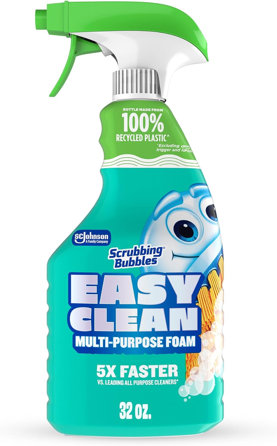 foaming spray that clings to vertical surfaces and crevices