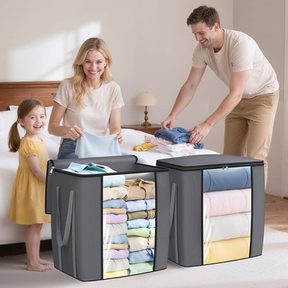 foldable flat design that stacks neatly when full