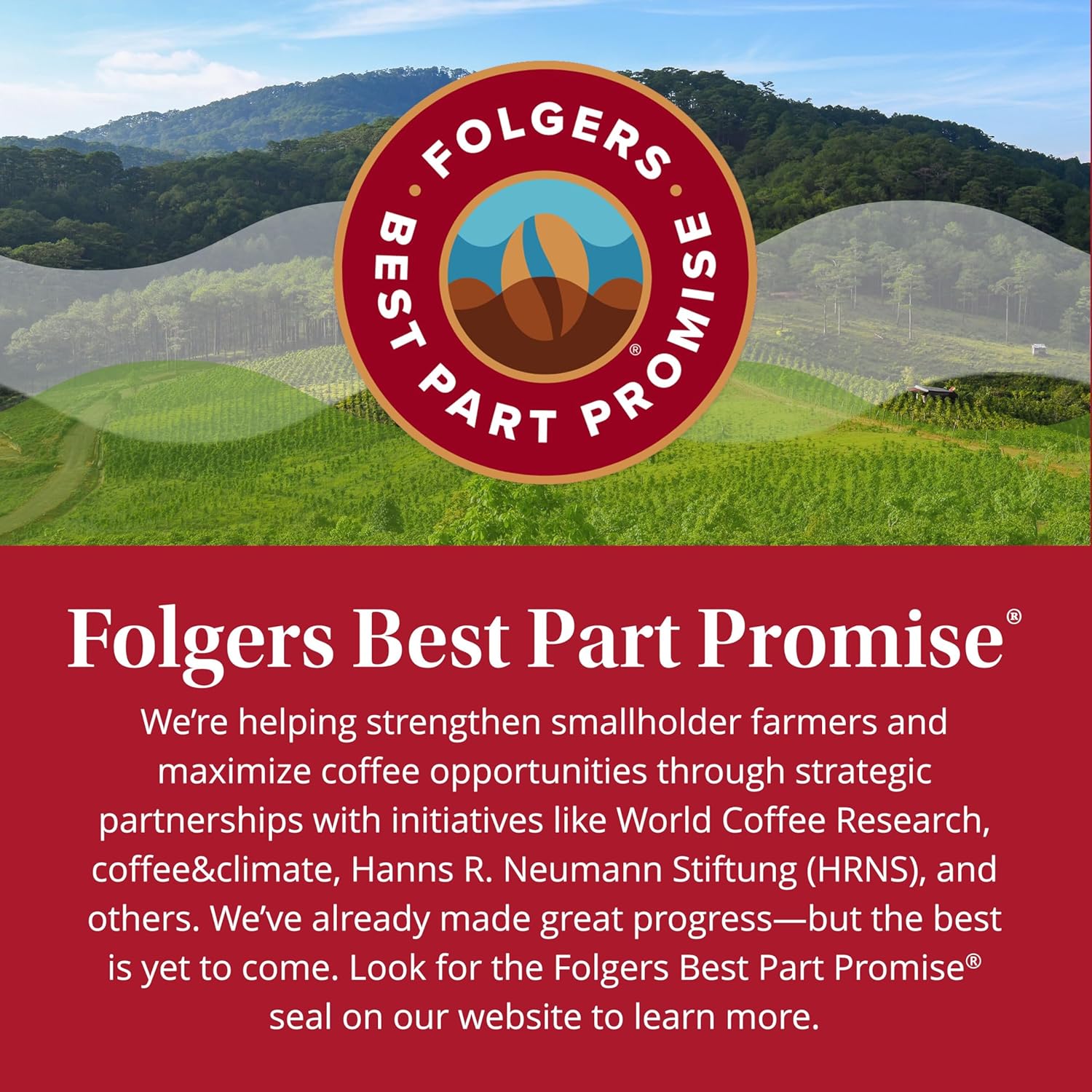 Folgers Classic Roast Instant Coffee – Portable Travel Jar for Campground and Road Trip Brewing