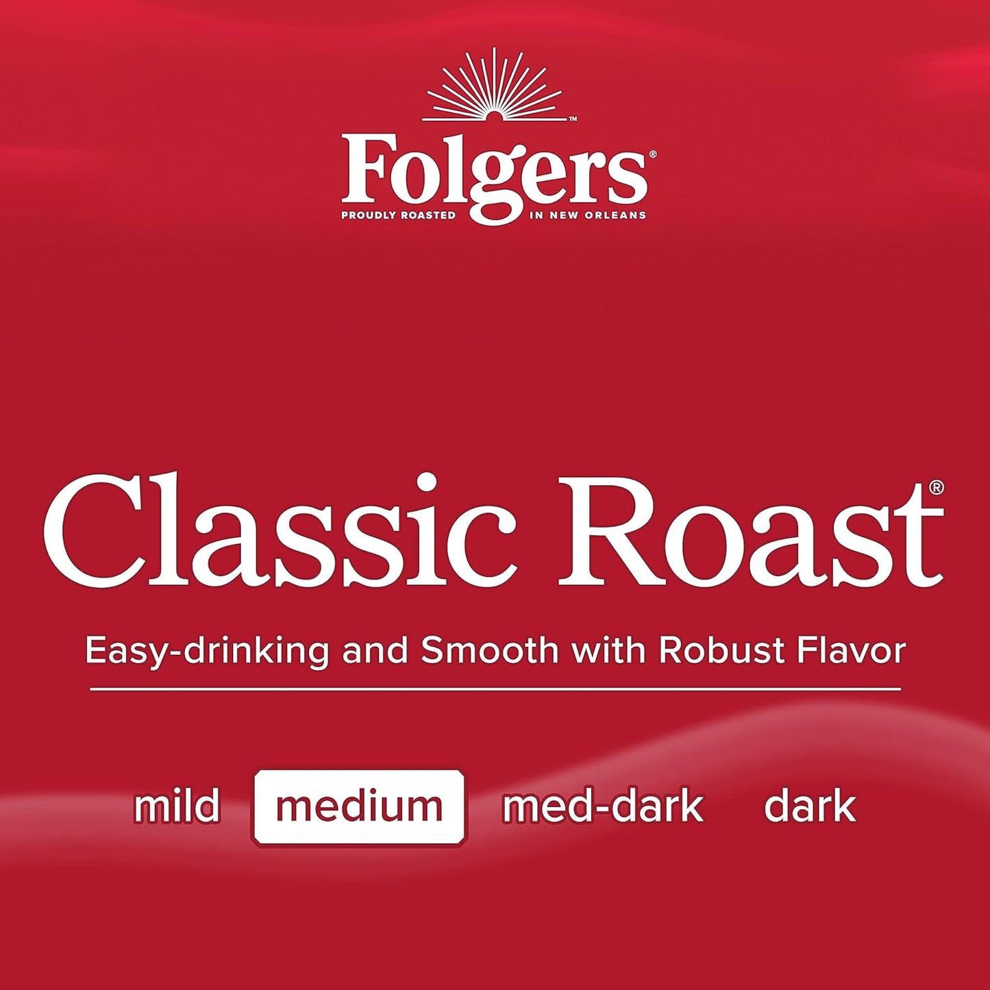 Folgers Classic Roast Instant Coffee – Portable Travel Jar for Campground and Road Trip Brewing