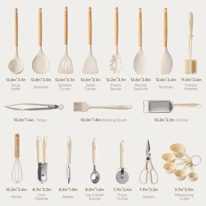 food-grade bpa-free silicone heads that are nonstick-cookware safe and heat-resistant