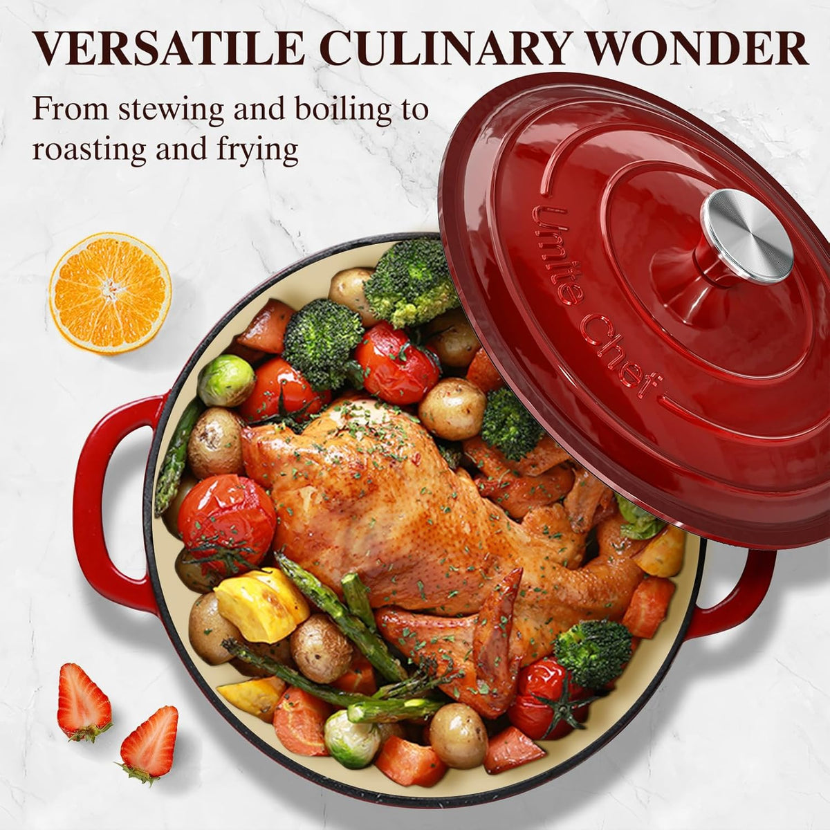food-grade enamel non-stick glaze that resists stains and residue