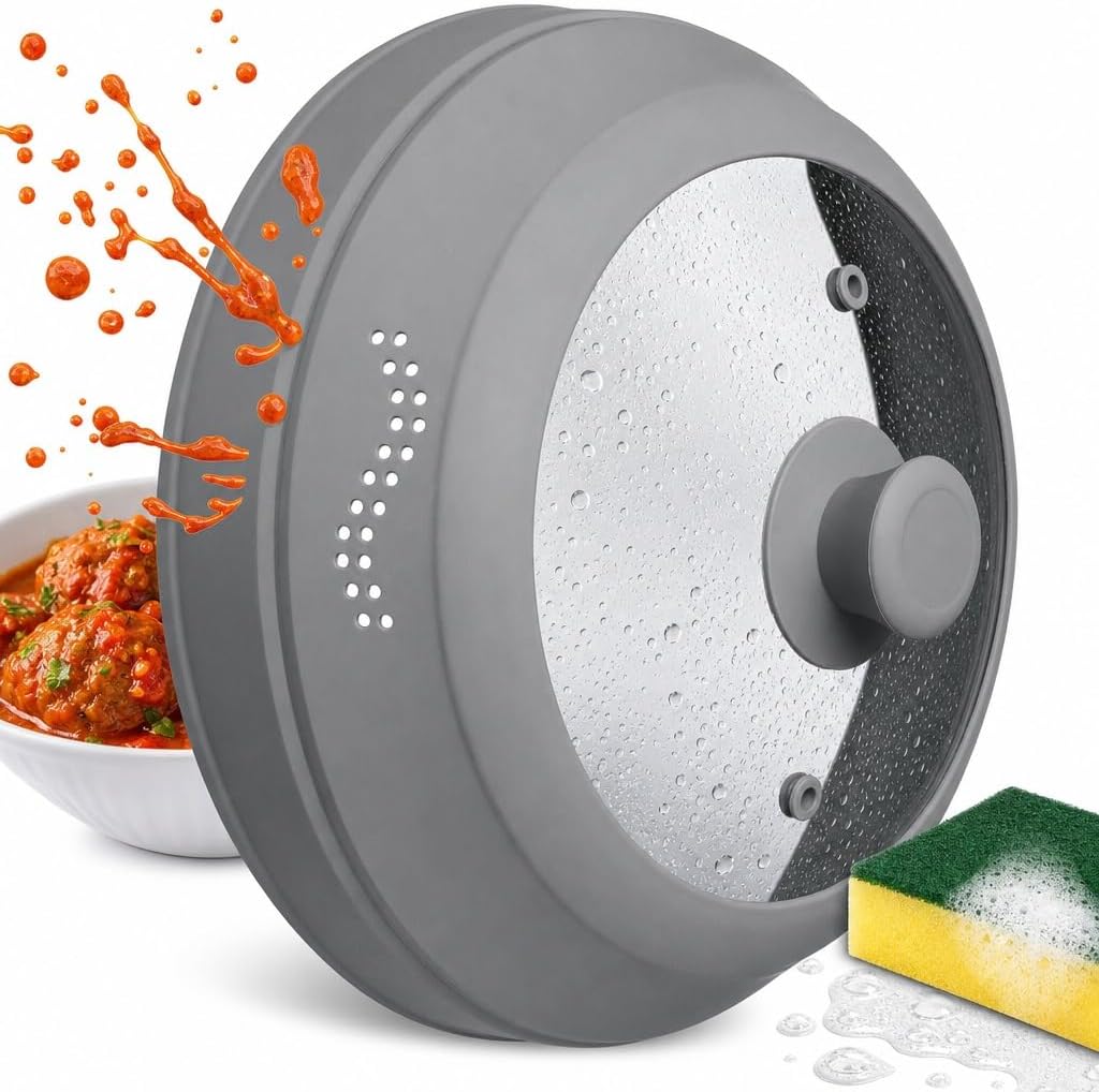 food-grade silicone collapsible dome that folds flat for compact storage