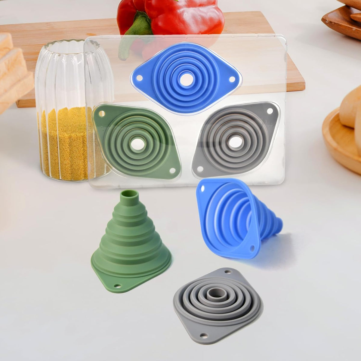 food-grade silicone construction, heat-resistant from -40°c to 240°c