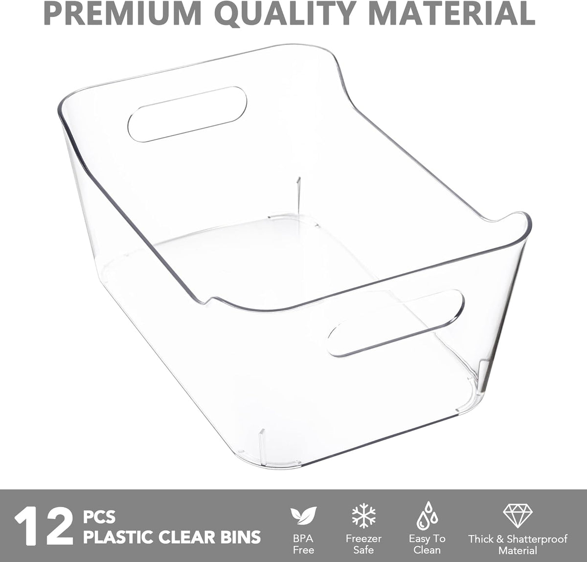 food-safe material suitable for pantry and refrigerator use