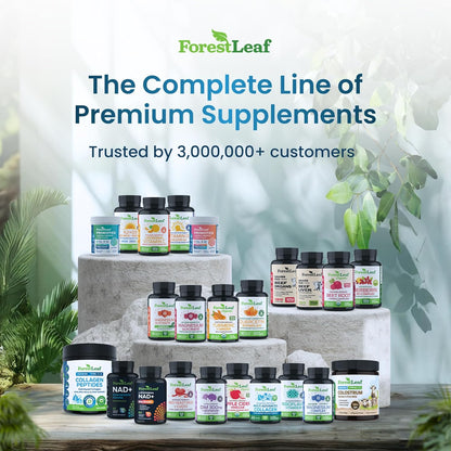 ForestLeaf Collagen Peptides Powder - Thoughtful Birthday Gift for Her, Anti-Aging Beauty Supplement Mom Will Love