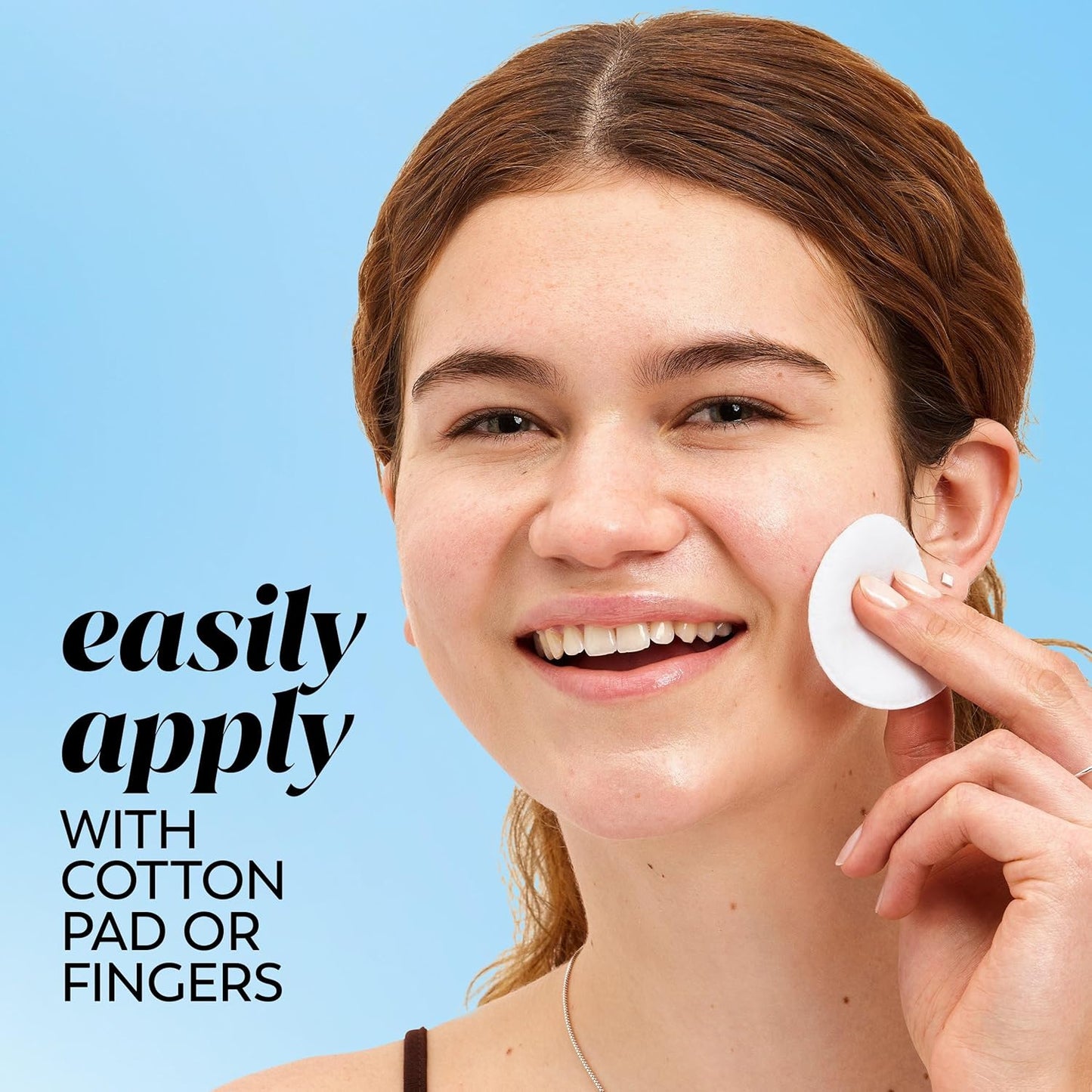 formulated not to over-strip the skin's natural oils