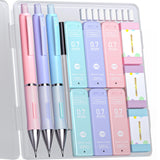 Four Candies 0.7mm Mechanical Pencil Set for Office – All-Day Note-Taking Kit for Professionals and Admins
