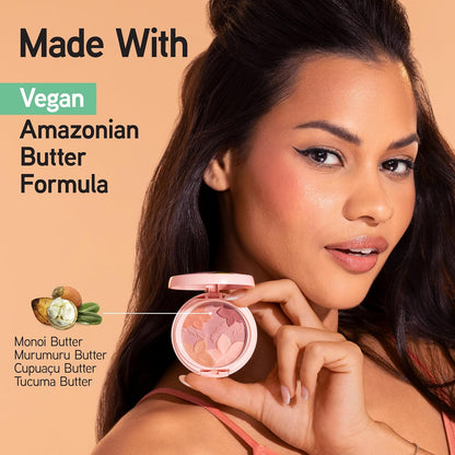 four color variants: pink sands, strawberry jam, ruby diamond, summer sunset, suitable for all skin tones
