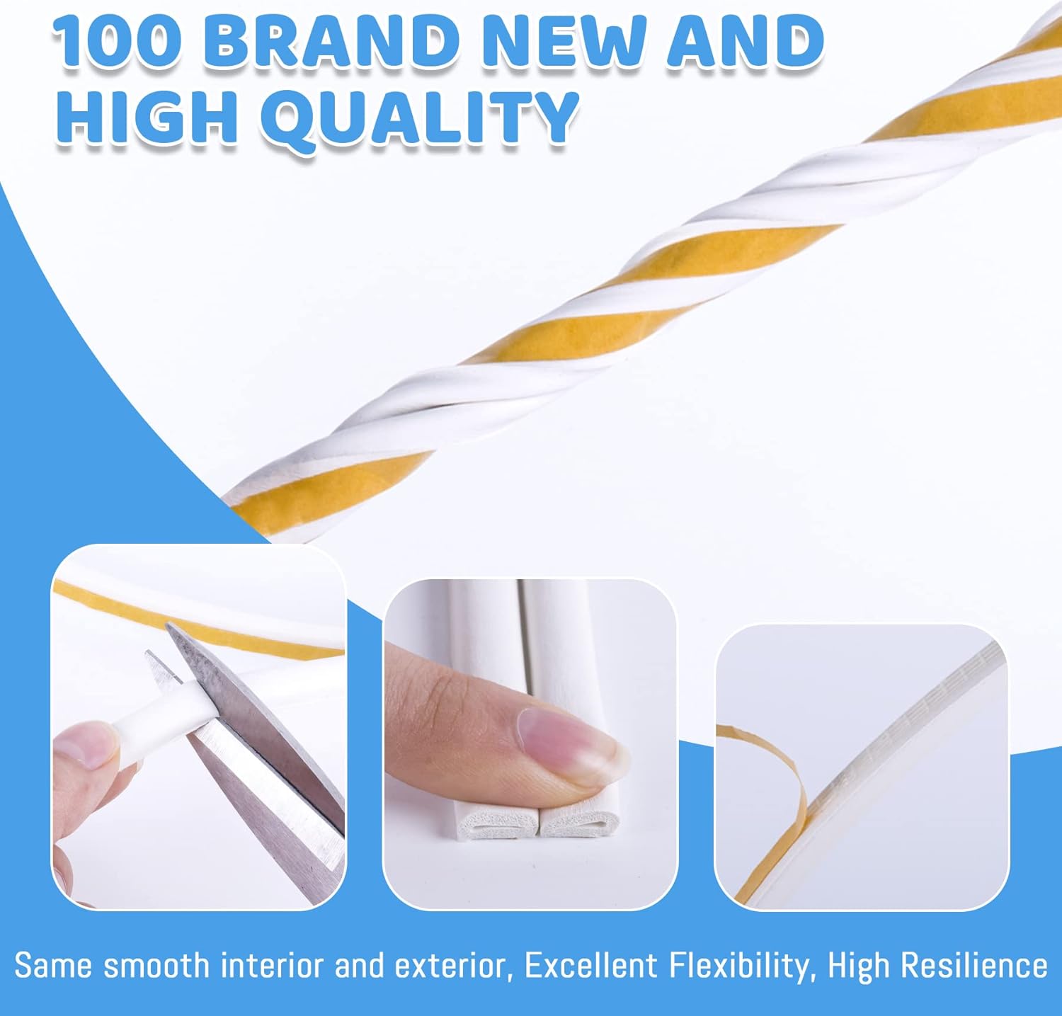 four color variants (white, brown, black, gray) for aesthetic matching