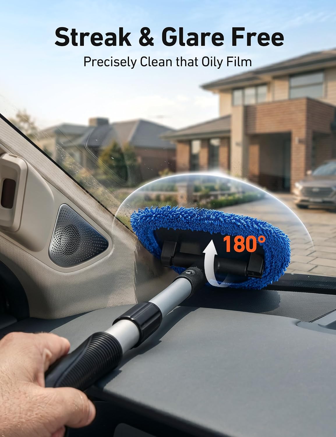 four upgraded microfiber pads with 10x durability and high water absorption