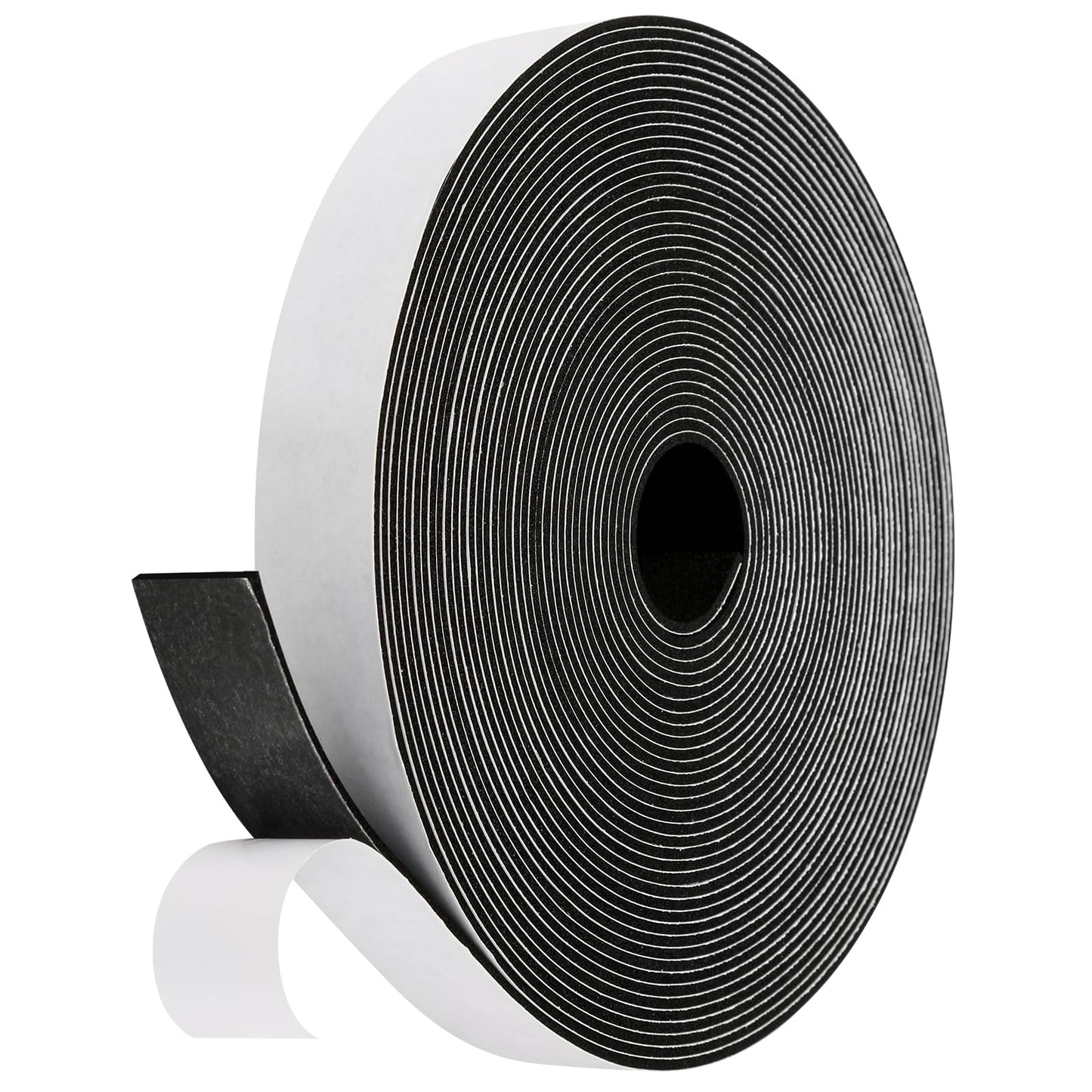 Fowong Weather Stripping Seal – Family-Safe Draft and Noise Barrier for Nurseries and Kids' Rooms, 16ft Foam Tape