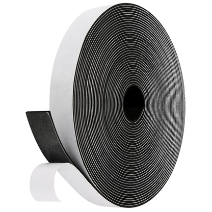 Fowong Weather Stripping Seal – Family-Safe Draft and Noise Barrier for Nurseries and Kids' Rooms, 16ft Foam Tape