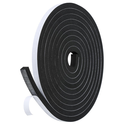 Fowong Weather Stripping Seal – Family-Safe Draft and Noise Barrier for Nurseries and Kids' Rooms, 16ft Foam Tape