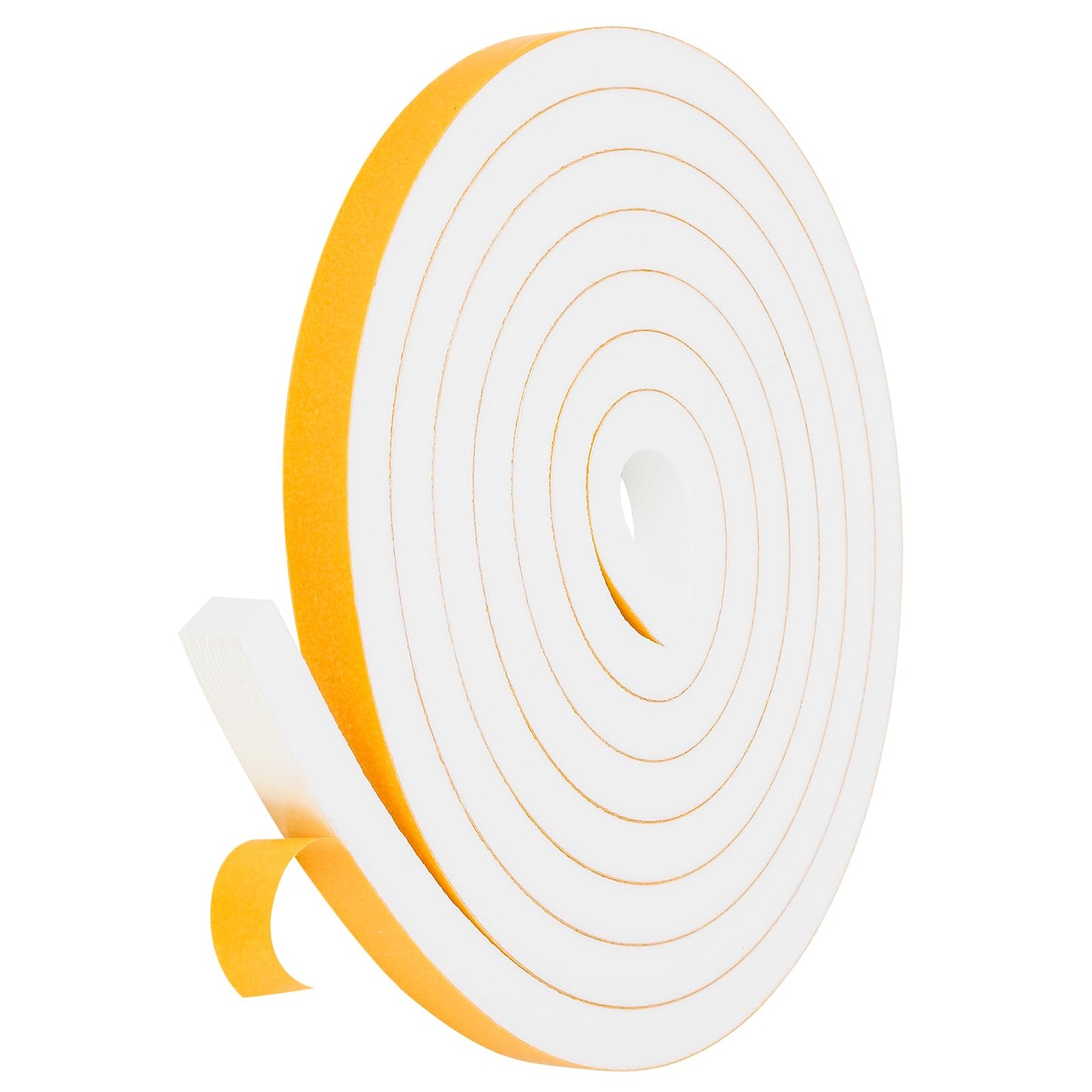 Fowong Weather Stripping Seal – Family-Safe Draft and Noise Barrier for Nurseries and Kids' Rooms, 16ft Foam Tape