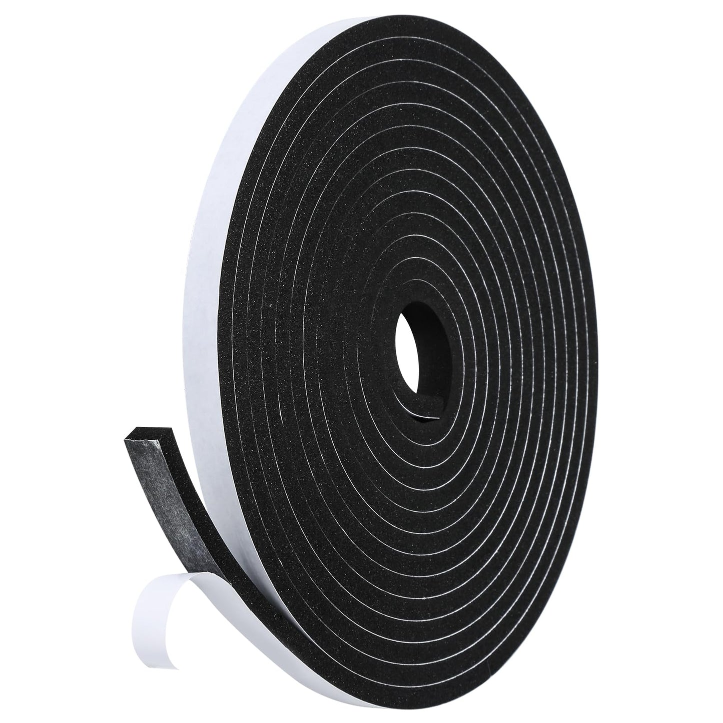 Fowong Weather Stripping Seal – Family-Safe Draft and Noise Barrier for Nurseries and Kids' Rooms, 16ft Foam Tape