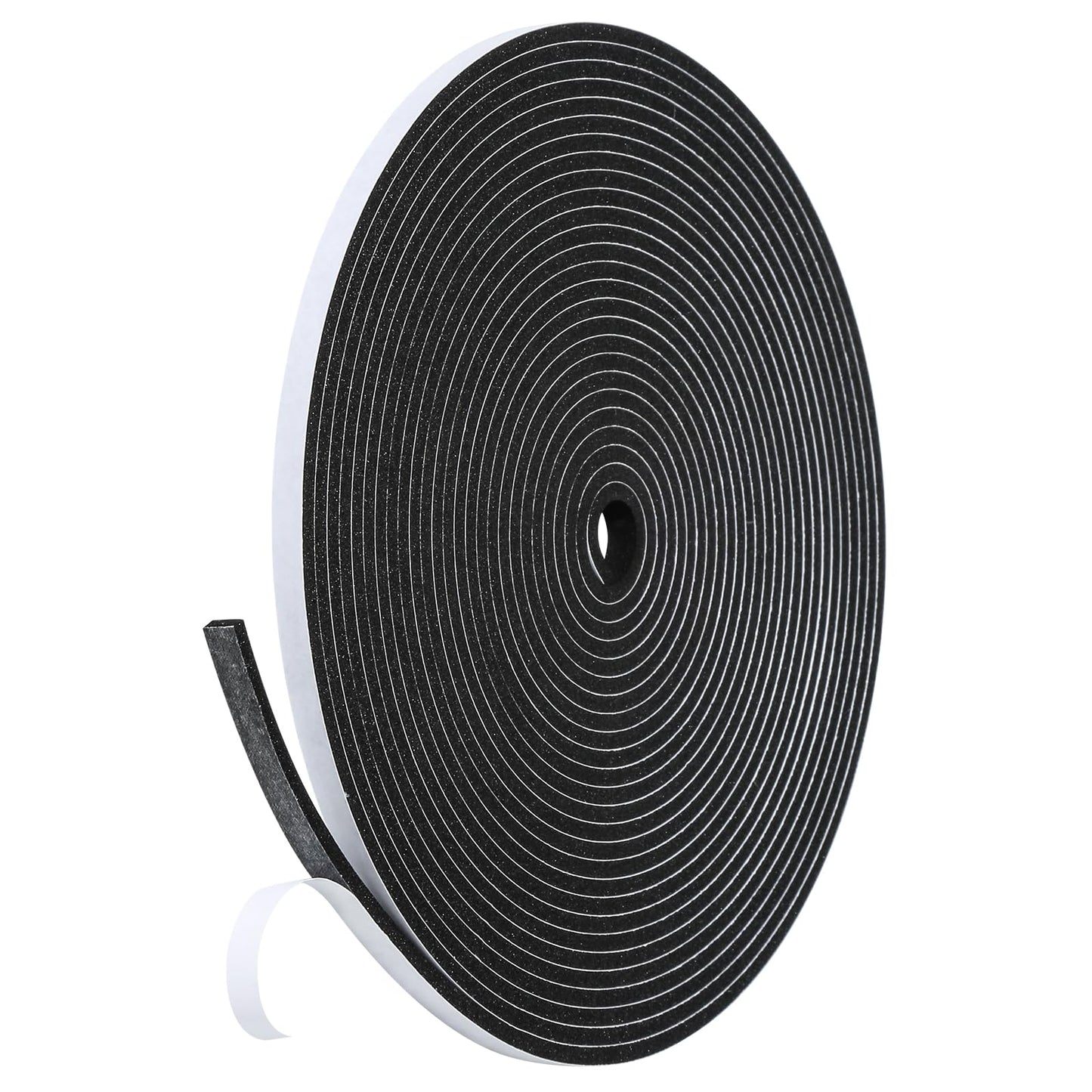 Fowong Weather Stripping Seal – Family-Safe Draft and Noise Barrier for Nurseries and Kids' Rooms, 16ft Foam Tape