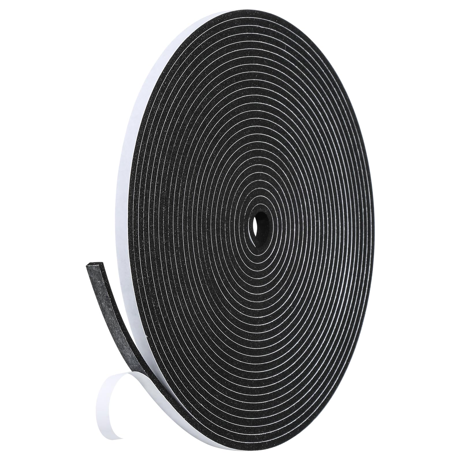 Fowong Weather Stripping Seal – Family-Safe Draft and Noise Barrier for Nurseries and Kids' Rooms, 16ft Foam Tape