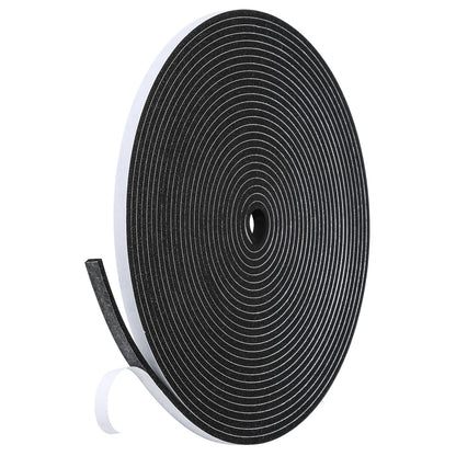 Fowong Weather Stripping Seal – Family-Safe Draft and Noise Barrier for Nurseries and Kids' Rooms, 16ft Foam Tape