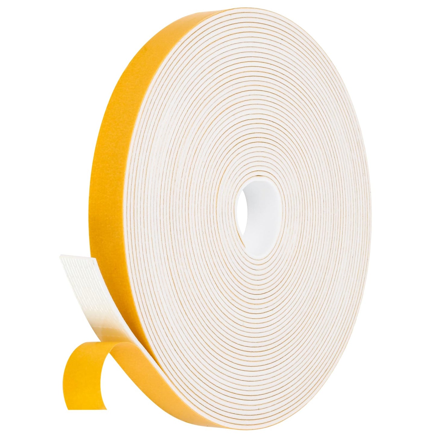 Fowong Weather Stripping Seal – Family-Safe Draft and Noise Barrier for Nurseries and Kids' Rooms, 16ft Foam Tape
