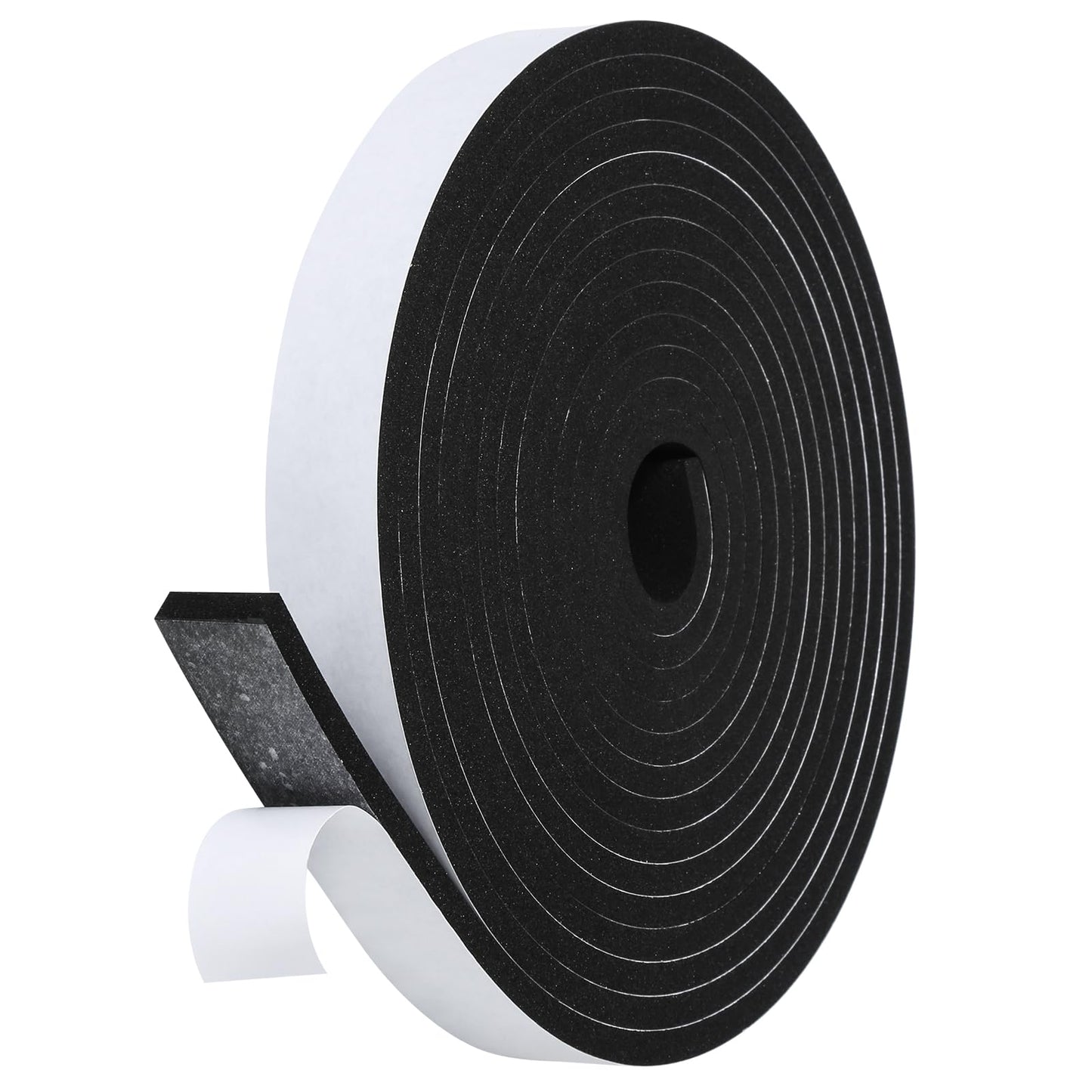 Fowong Weather Stripping Seal – Family-Safe Draft and Noise Barrier for Nurseries and Kids' Rooms, 16ft Foam Tape