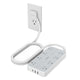 6FT-1080J surge protection (1875W) - Gray