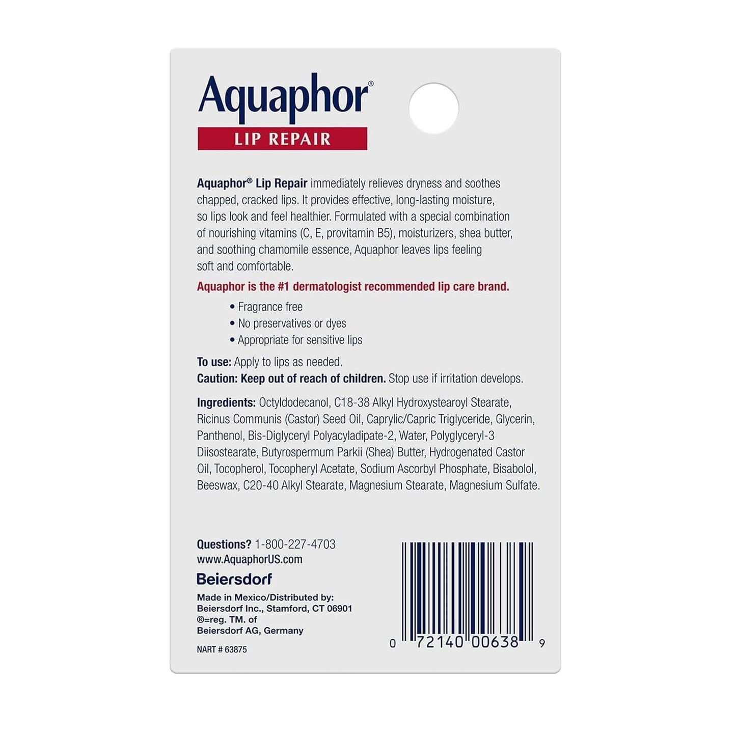 fragrance-free and paraben-free formulation for sensitive skin