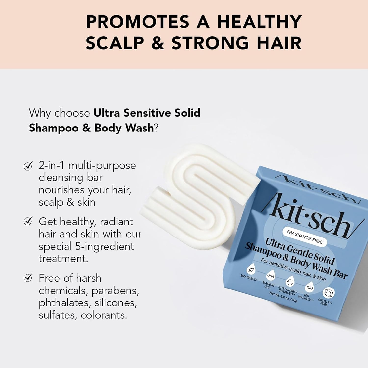 fragrance-free, clinically tested formulation
